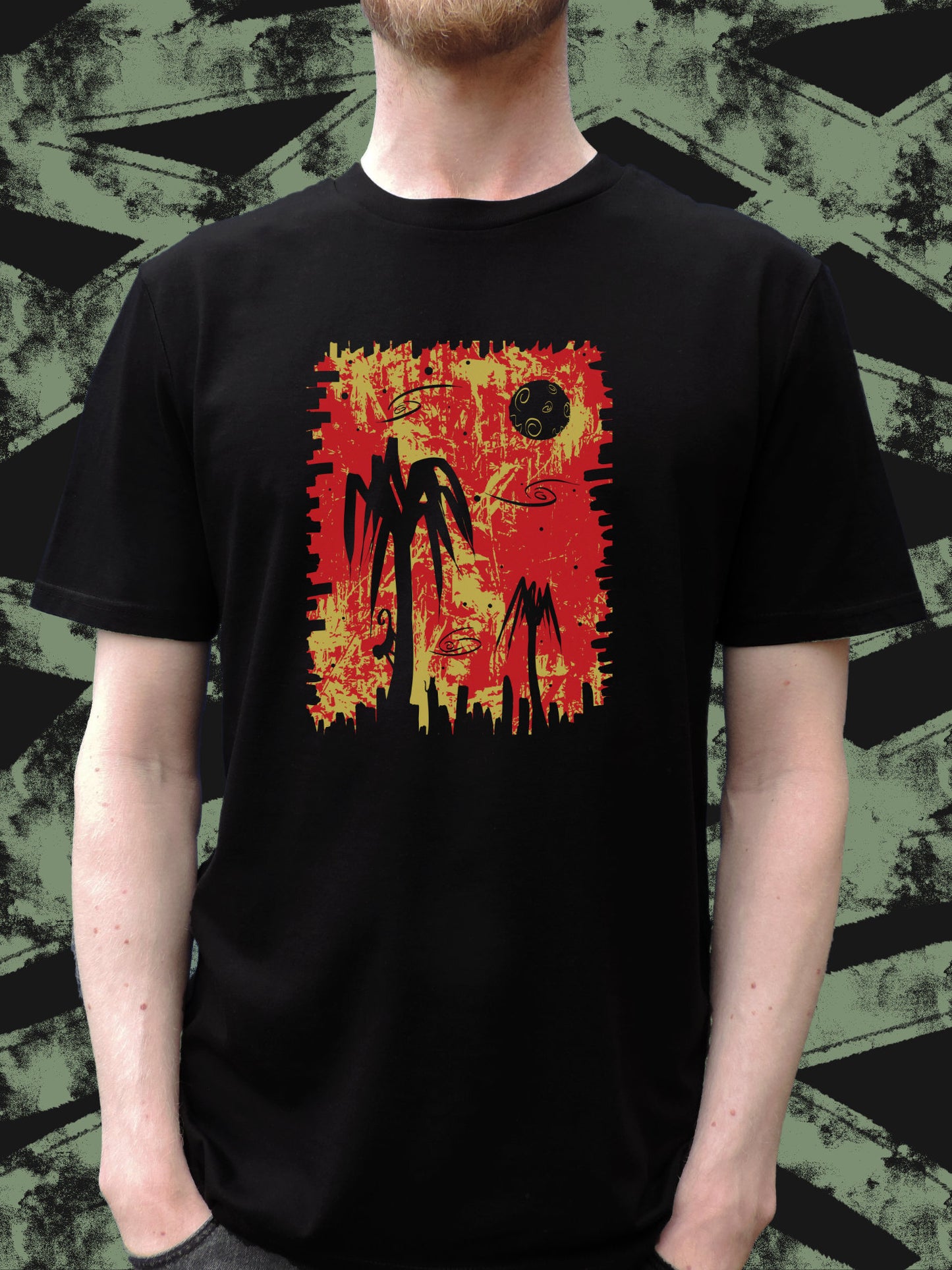 Palm Tree Moon - Premium Unisex T-Shirt